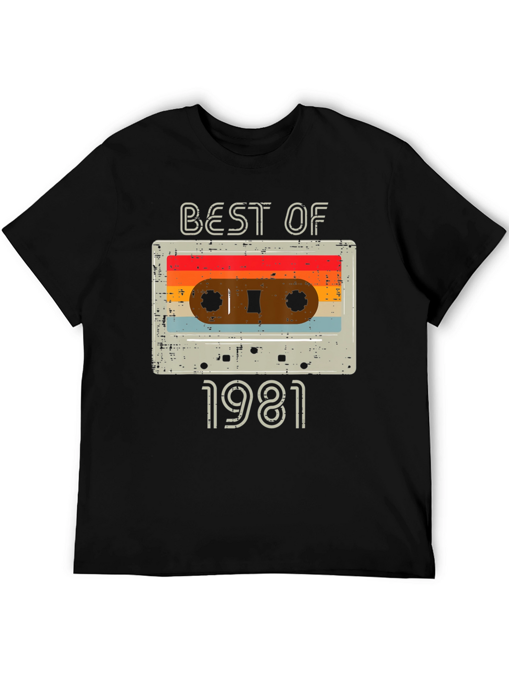 Best of 1981 Retro Cassette T-Shirt