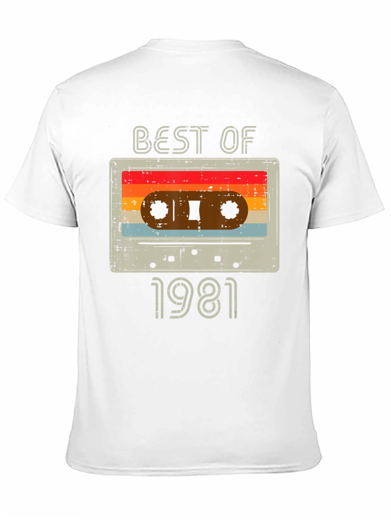 Best of 1981 Retro Cassette T-Shirt