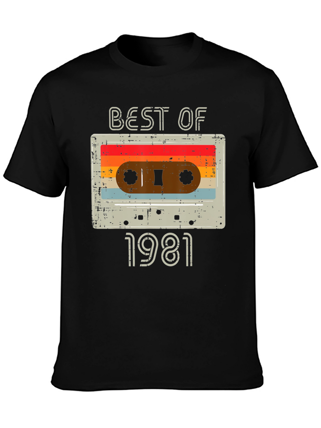 Best of 1981 Retro Cassette T-Shirt