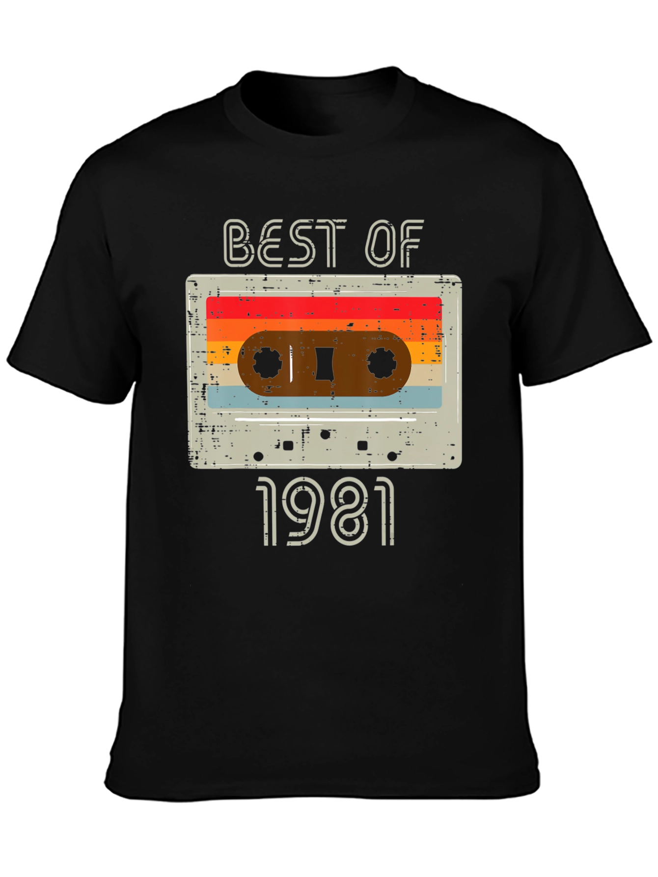 Best of 1981 Retro Cassette T-Shirt