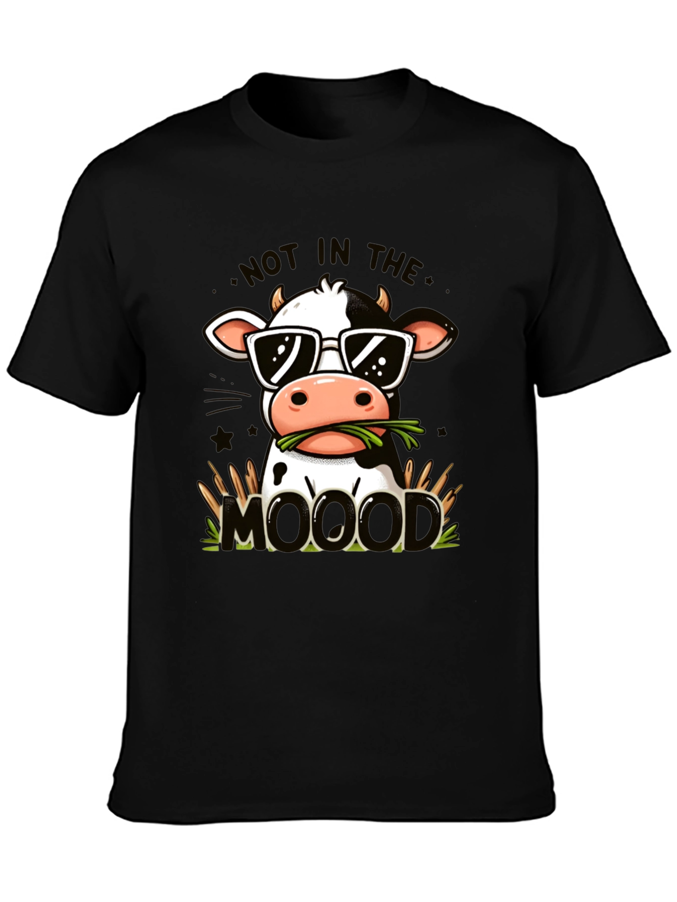 Cool Cow Graphic Tee - Not In The MOOd