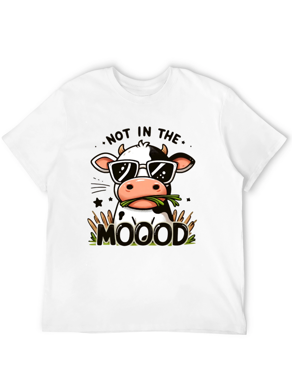 Cool Cow Graphic Tee - Not In The MOOd