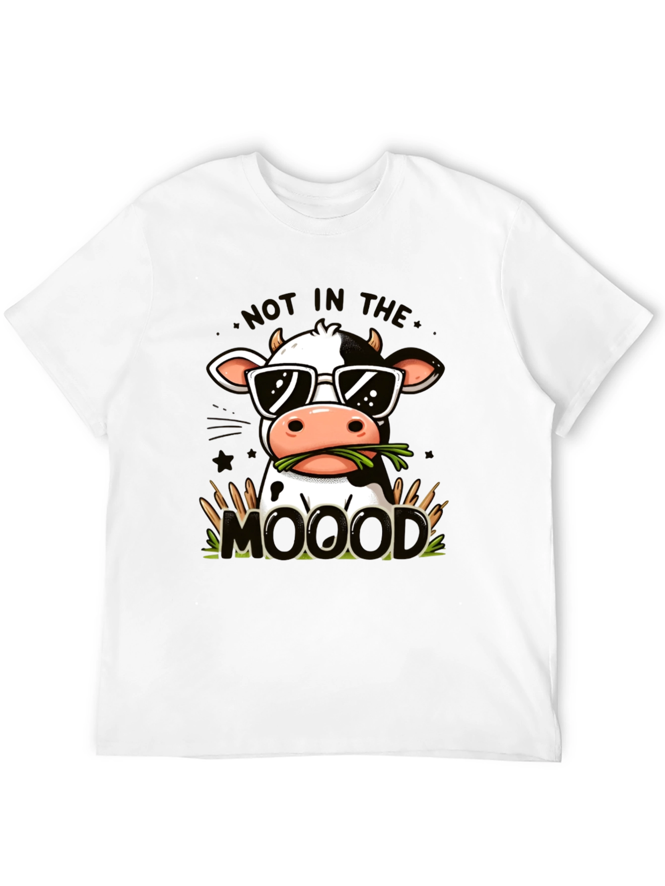 Cool Cow Graphic Tee - Not In The MOOd