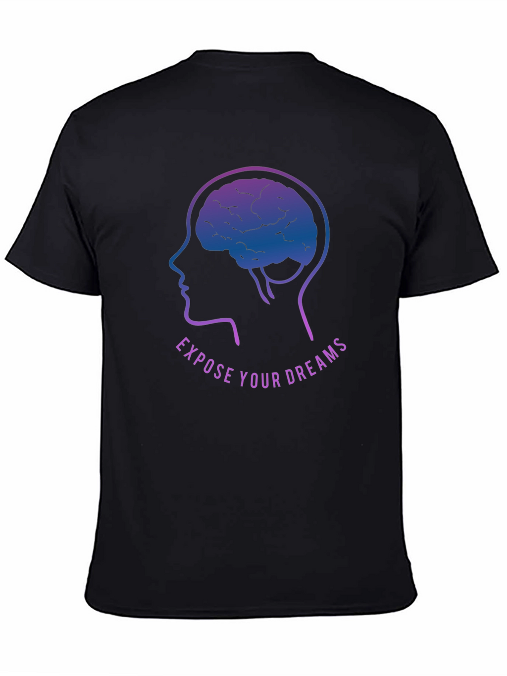 Dreamer Brain Graphic T-Shirt - Expose Your Dreams