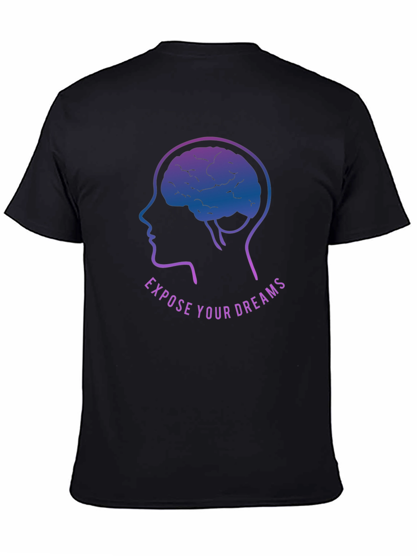 Dreamer Brain Graphic T-Shirt - Expose Your Dreams
