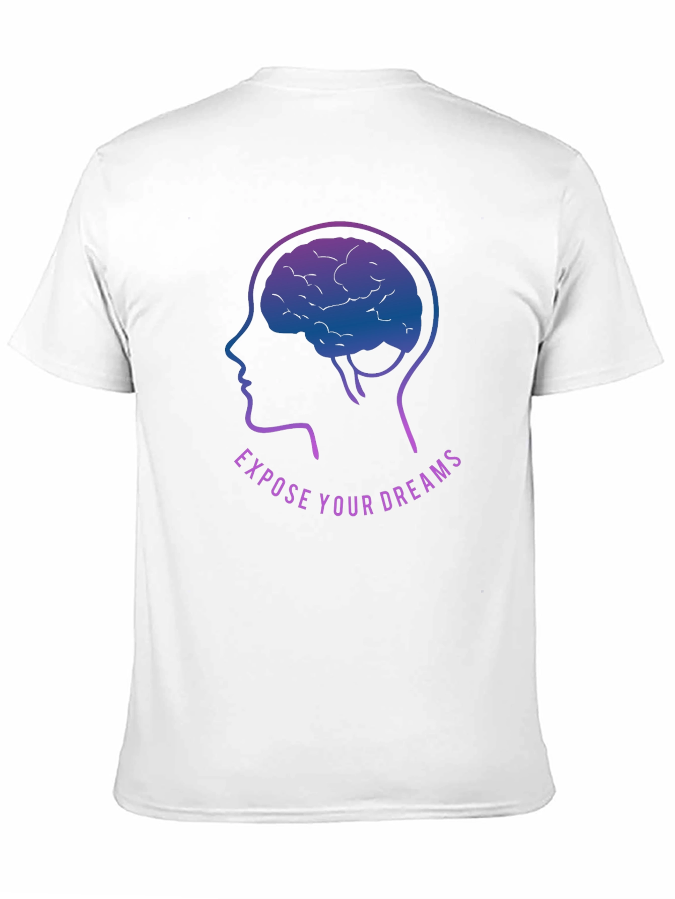 Dreamer Brain Graphic T-Shirt - Expose Your Dreams