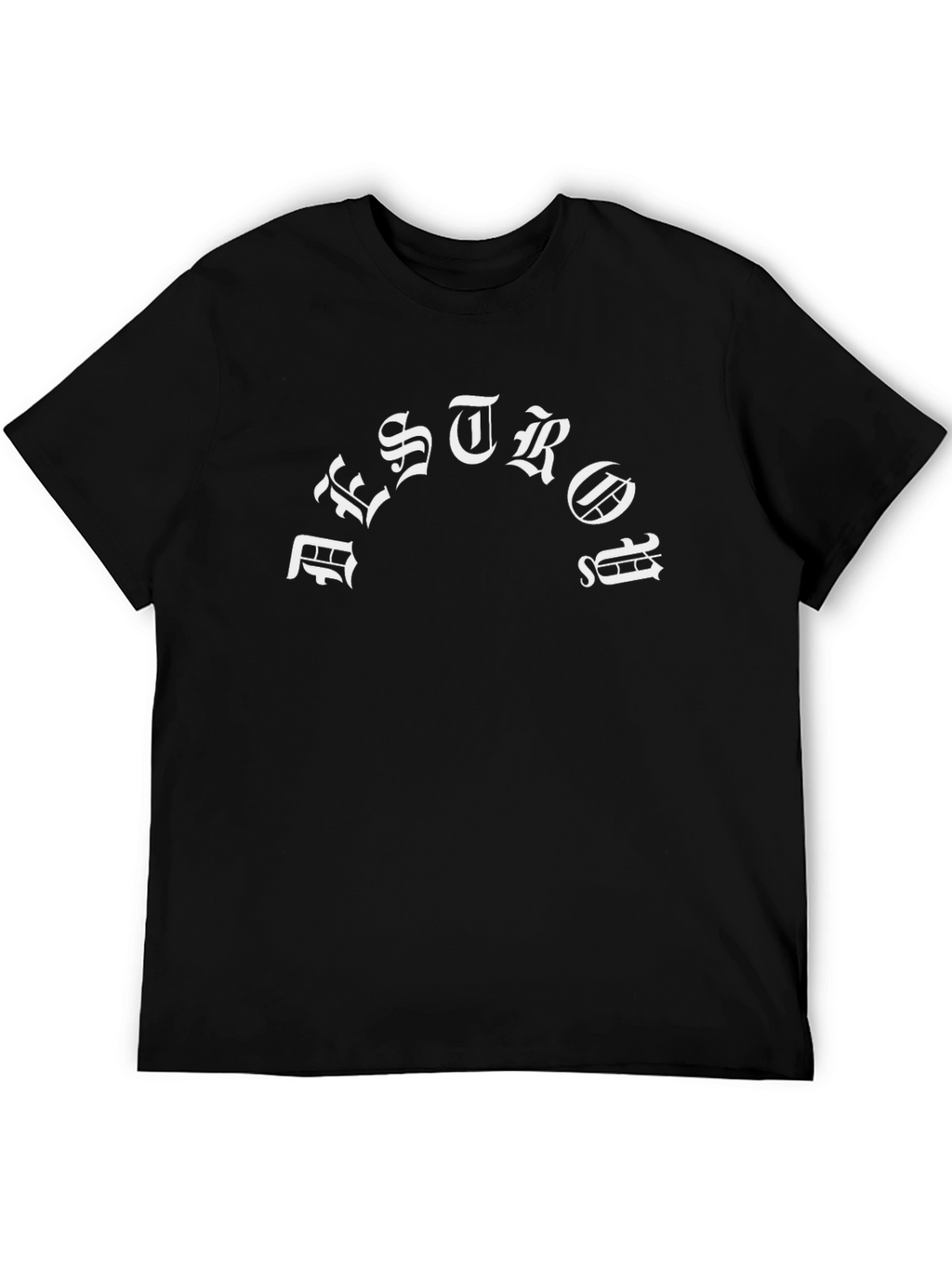 Destroy T-Shirt - Black Gothic Print
