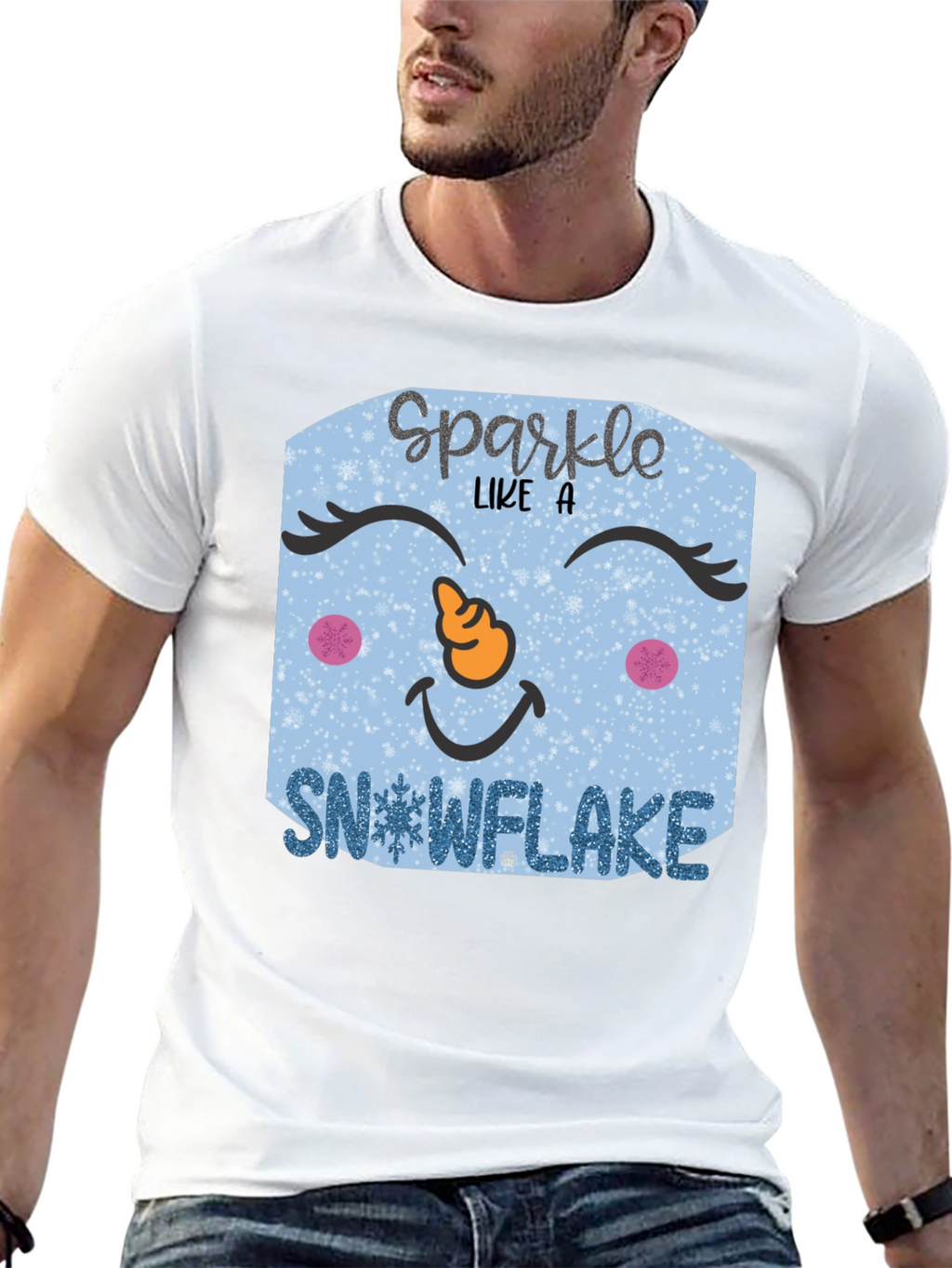 Sparkle Like a Snowflake Graphic Tee