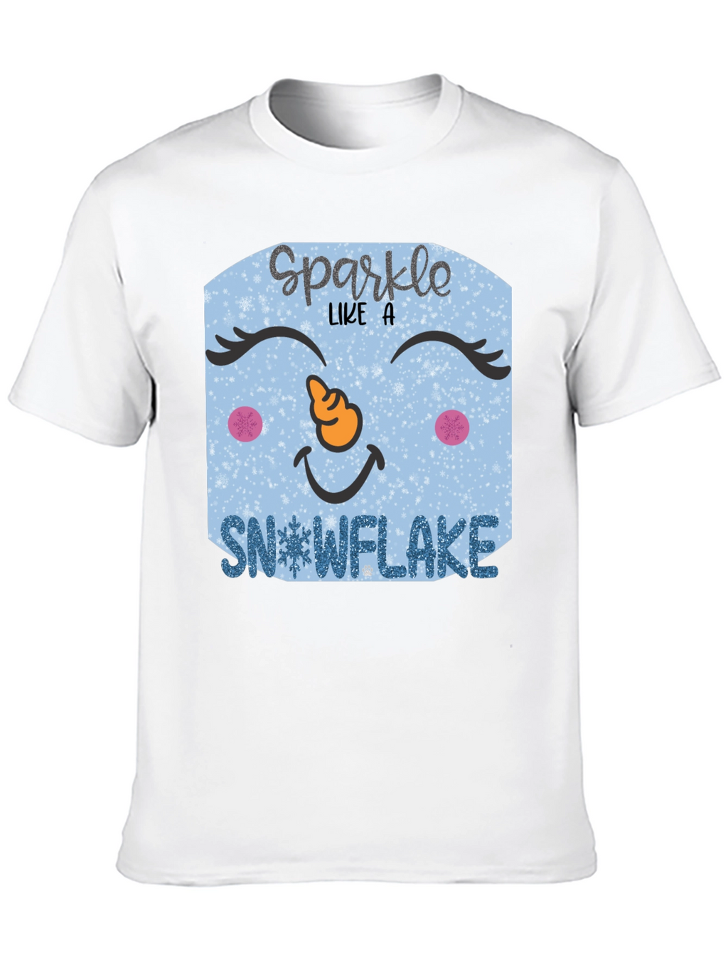 Sparkle Like a Snowflake Graphic Tee