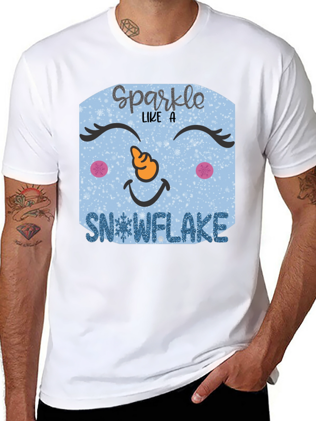Sparkle Like a Snowflake Graphic Tee