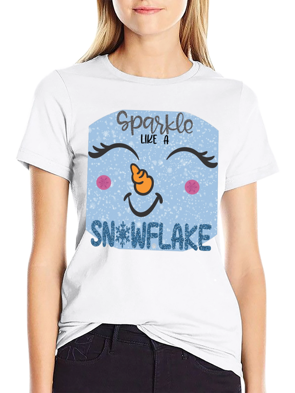 Sparkle Like a Snowflake Graphic Tee