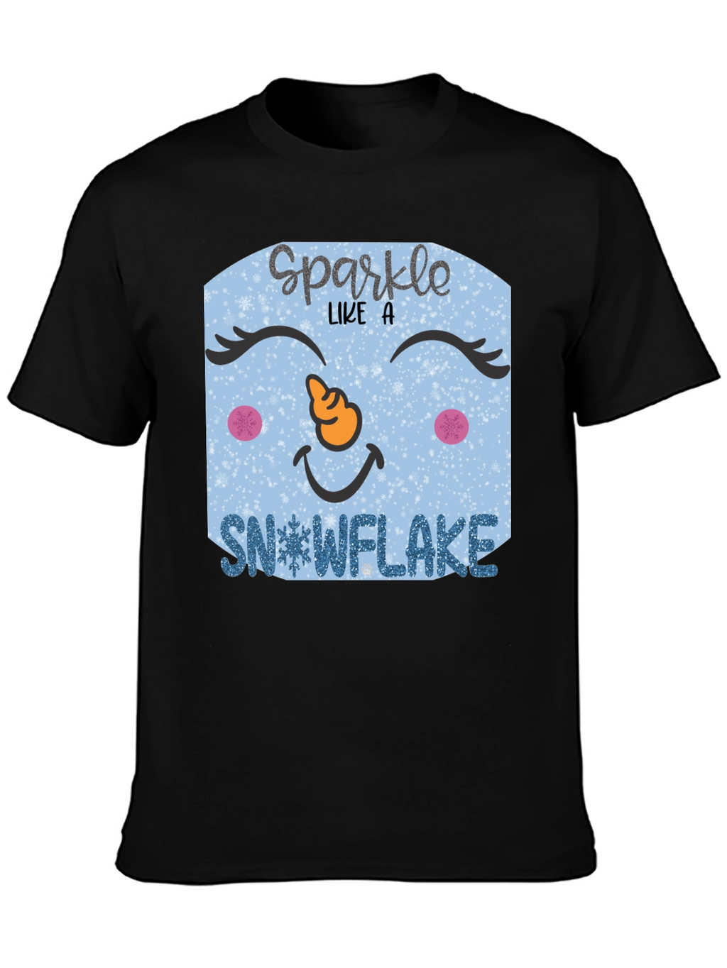 Sparkle Like a Snowflake Graphic Tee