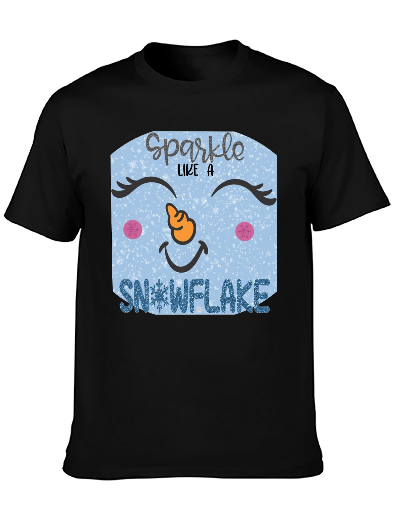 Sparkle Like a Snowflake Graphic Tee