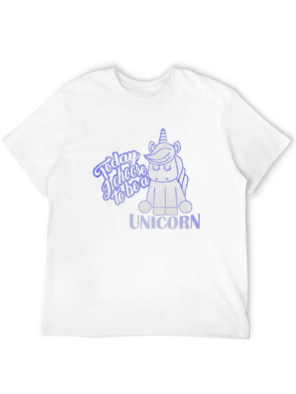 Unicorn Graphic Print Mens T-Shirt