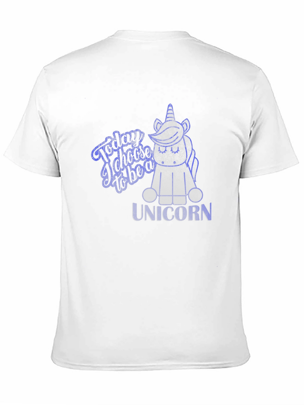 Unicorn Graphic Print Mens T-Shirt