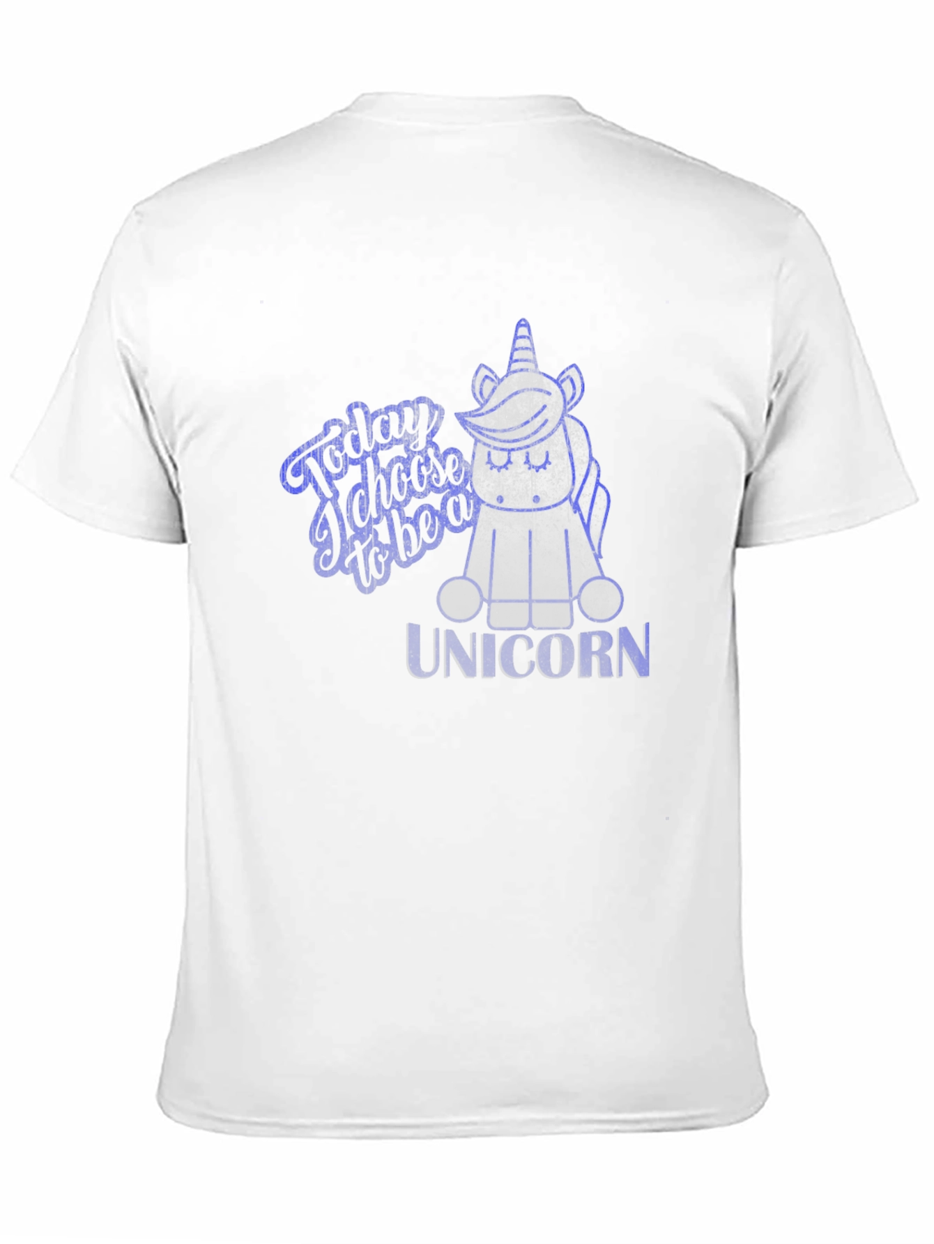 Unicorn Graphic Print Mens T-Shirt