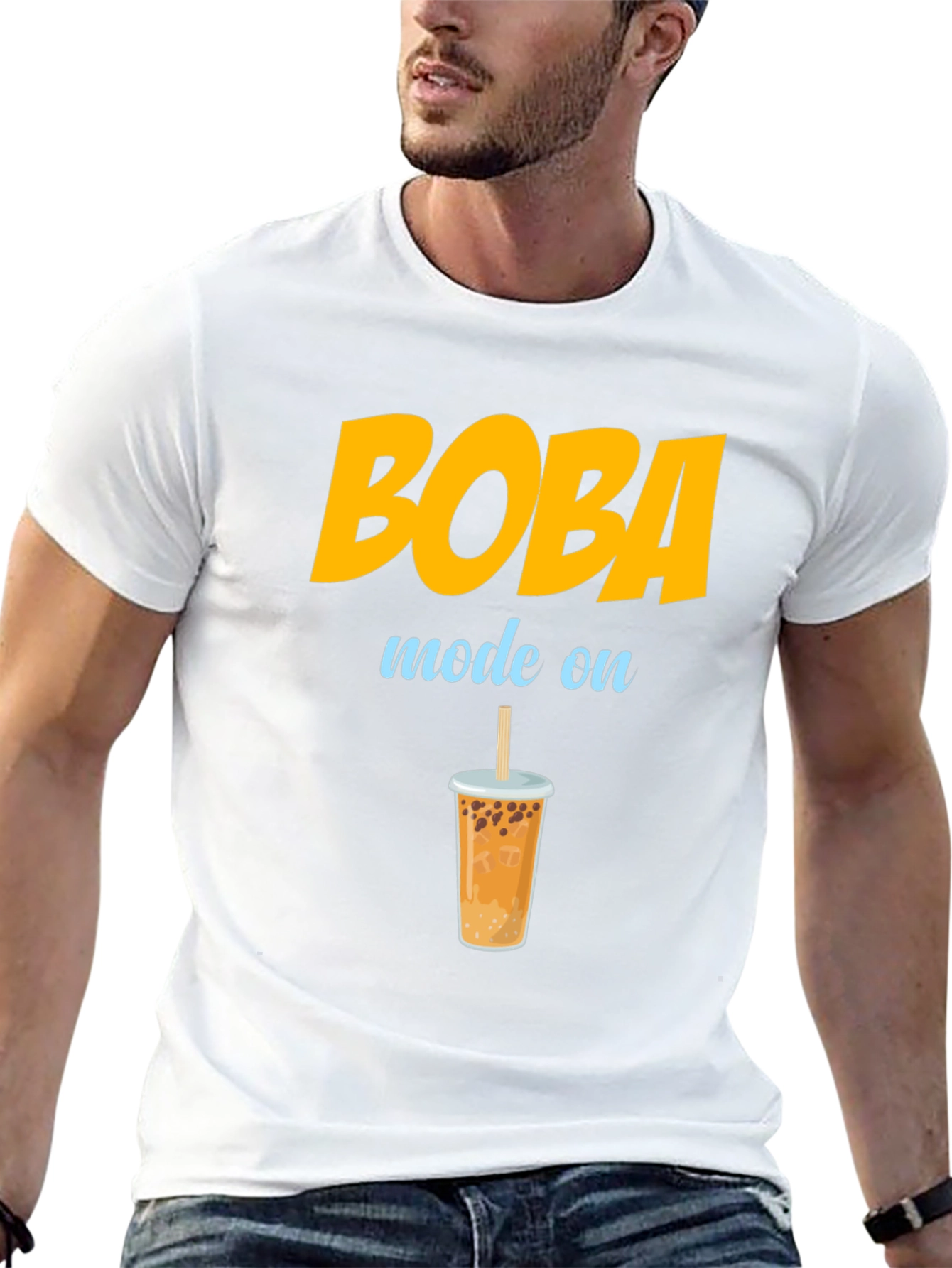 Boba Mode On T-Shirt
