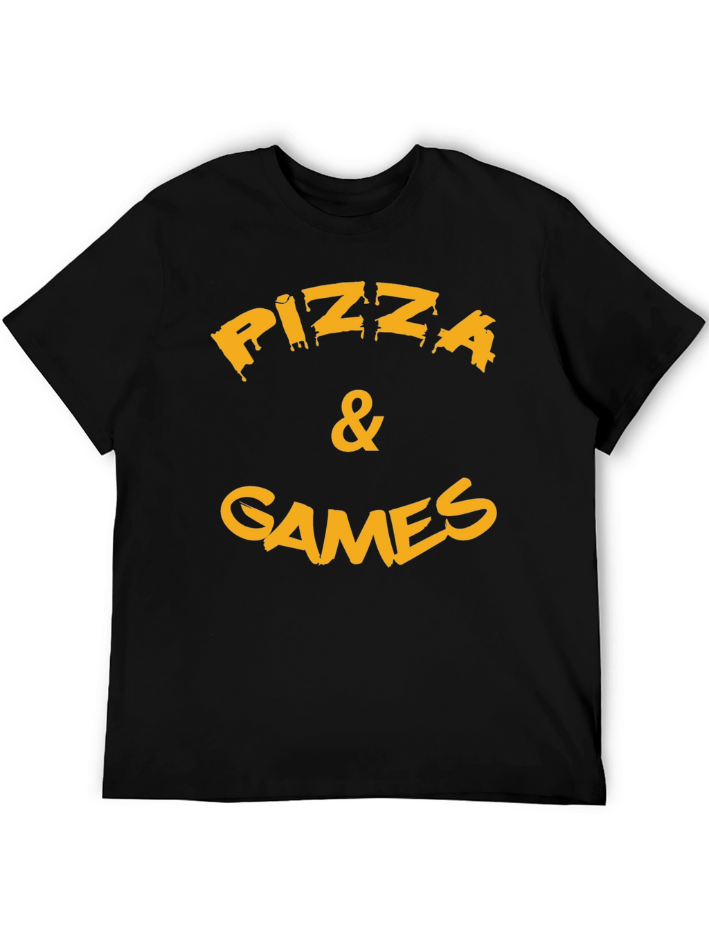 Pizza & Games Graphic T-Shirt