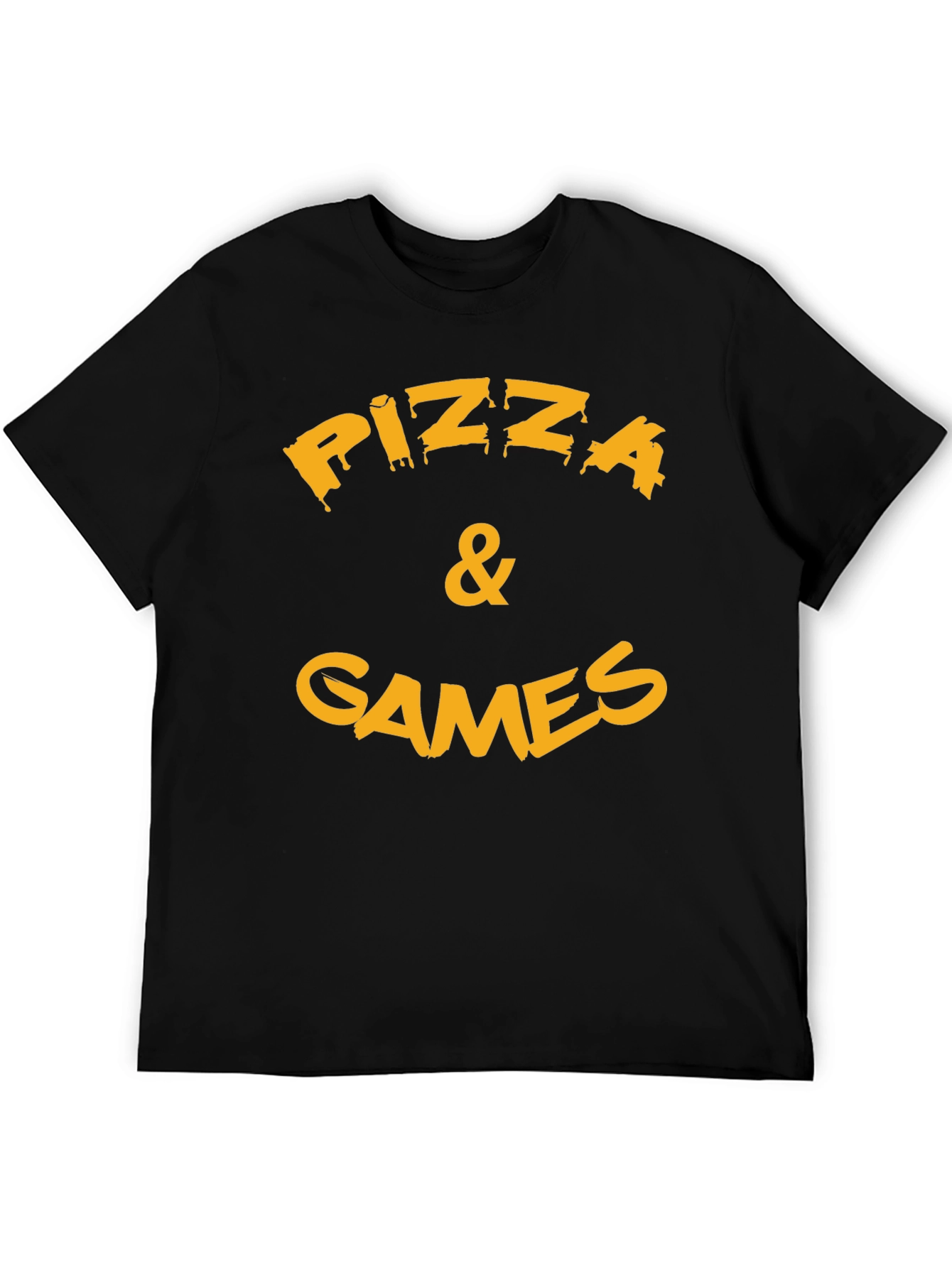 Pizza & Games Graphic T-Shirt