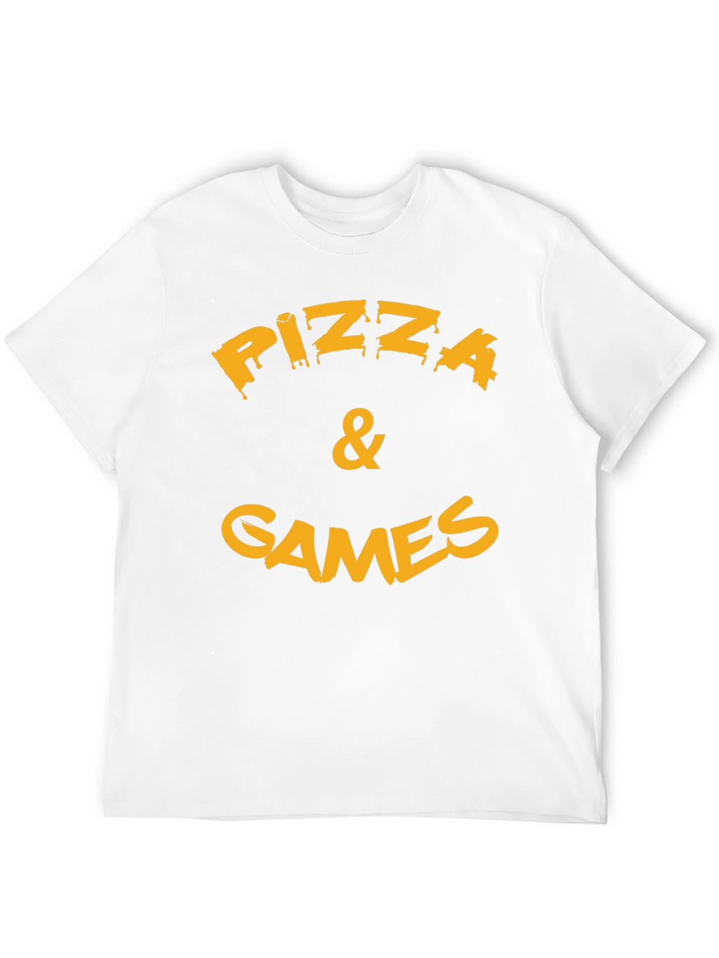 Pizza & Games Graphic T-Shirt