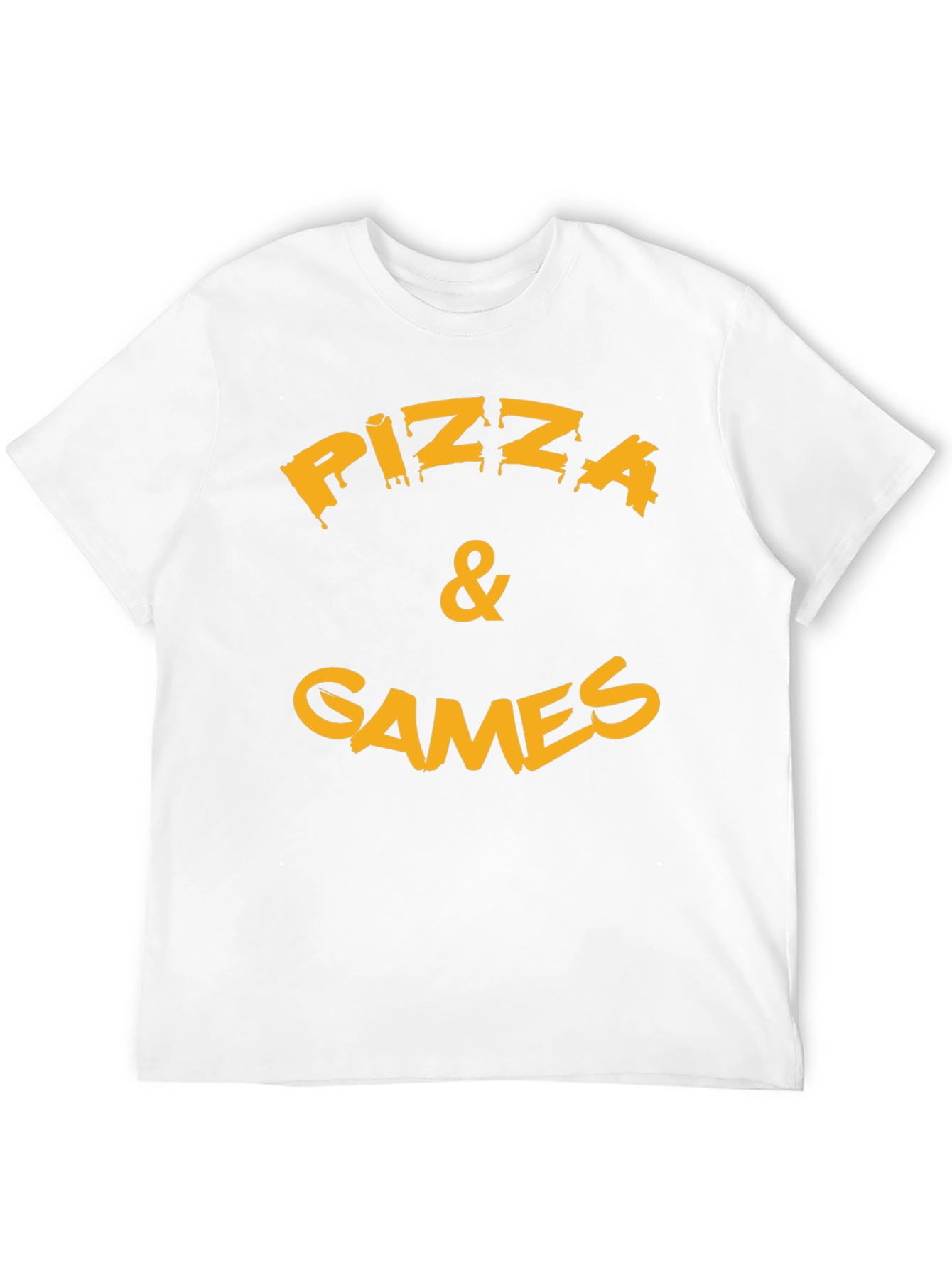 Pizza & Games Graphic T-Shirt