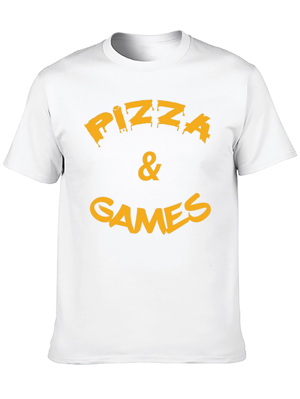 Pizza & Games Graphic T-Shirt