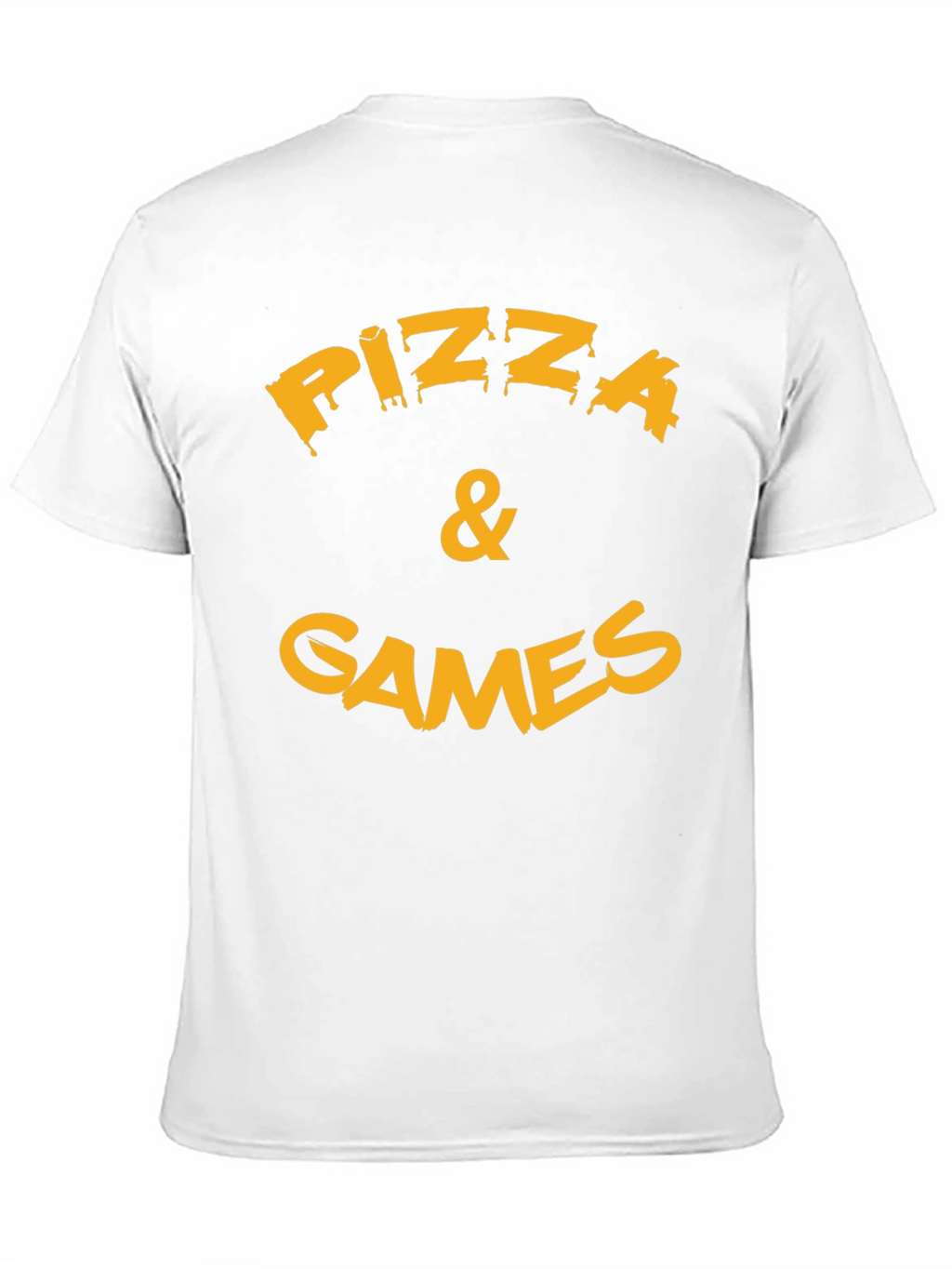 Pizza & Games Graphic T-Shirt