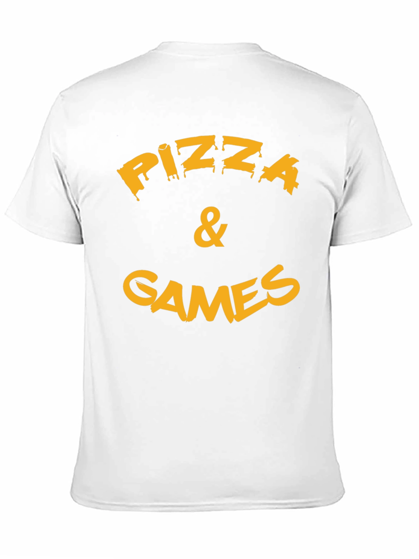 Pizza & Games Graphic T-Shirt