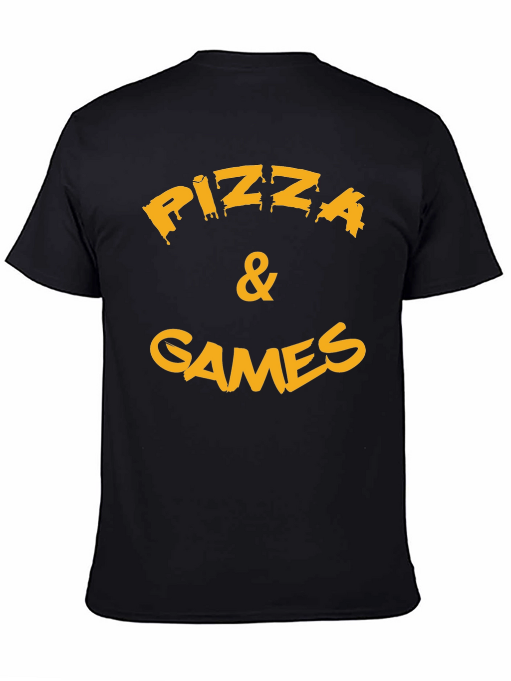 Pizza & Games Graphic T-Shirt