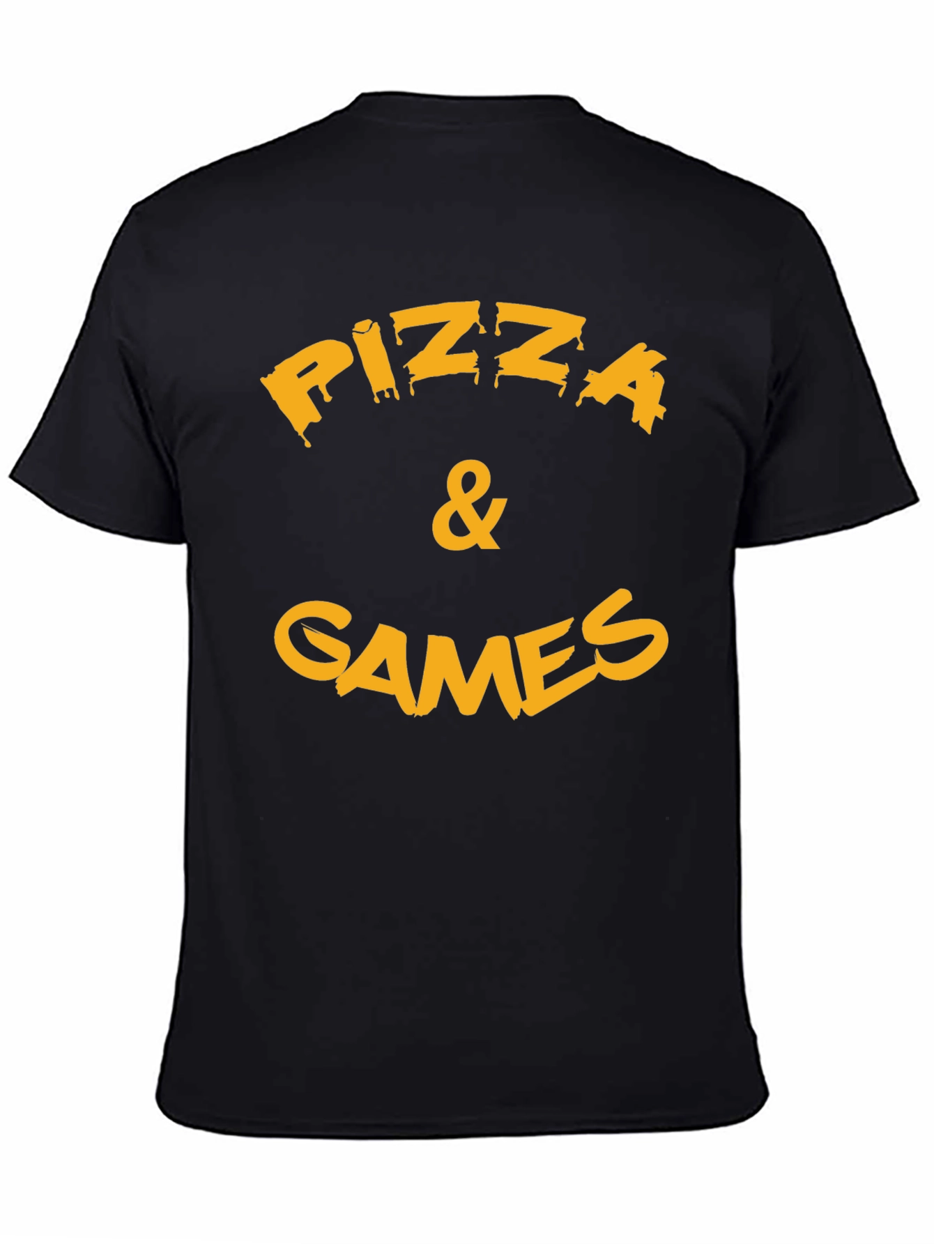 Pizza & Games Graphic T-Shirt