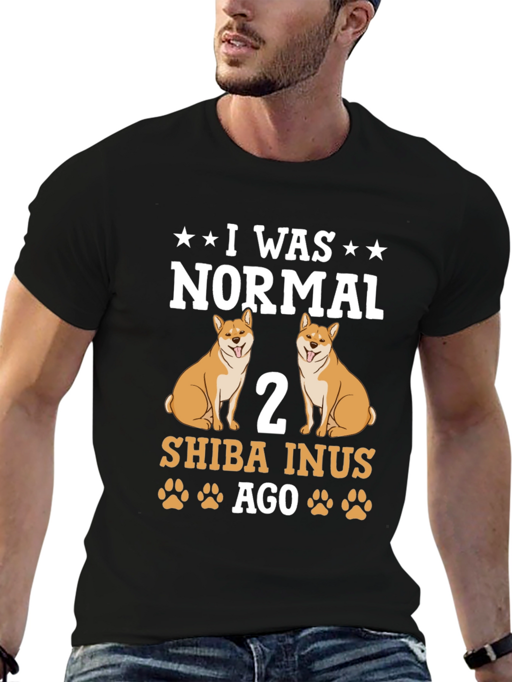 I Was Normal 2 Shiba Inus Ago T-Shirt