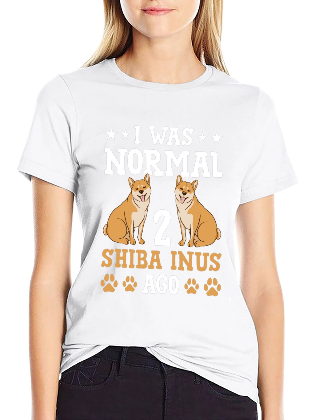 I Was Normal 2 Shiba Inus Ago T-Shirt