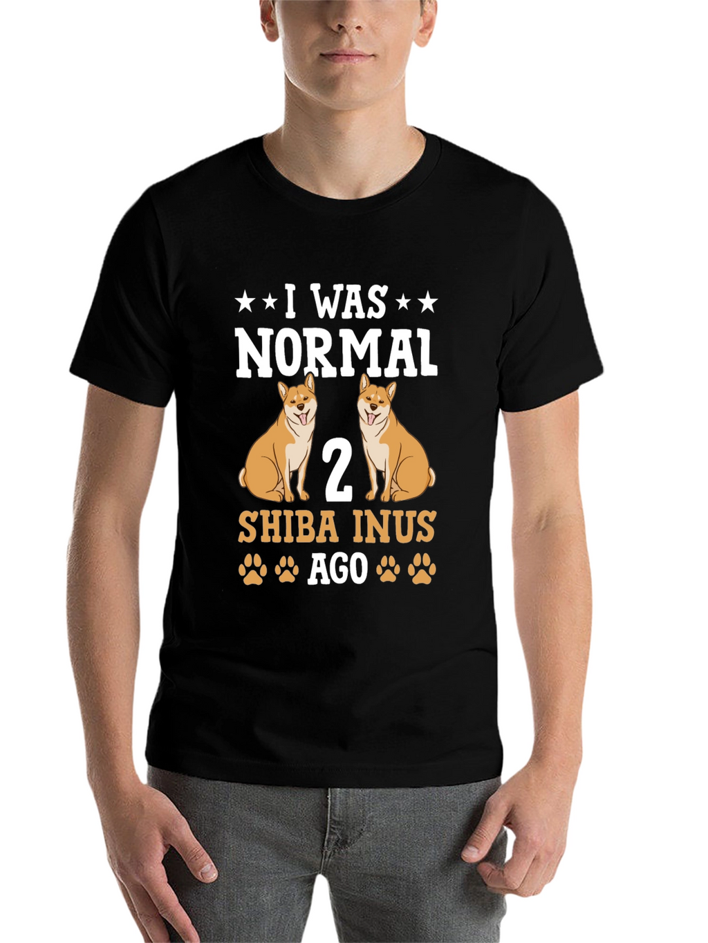 I Was Normal 2 Shiba Inus Ago T-Shirt