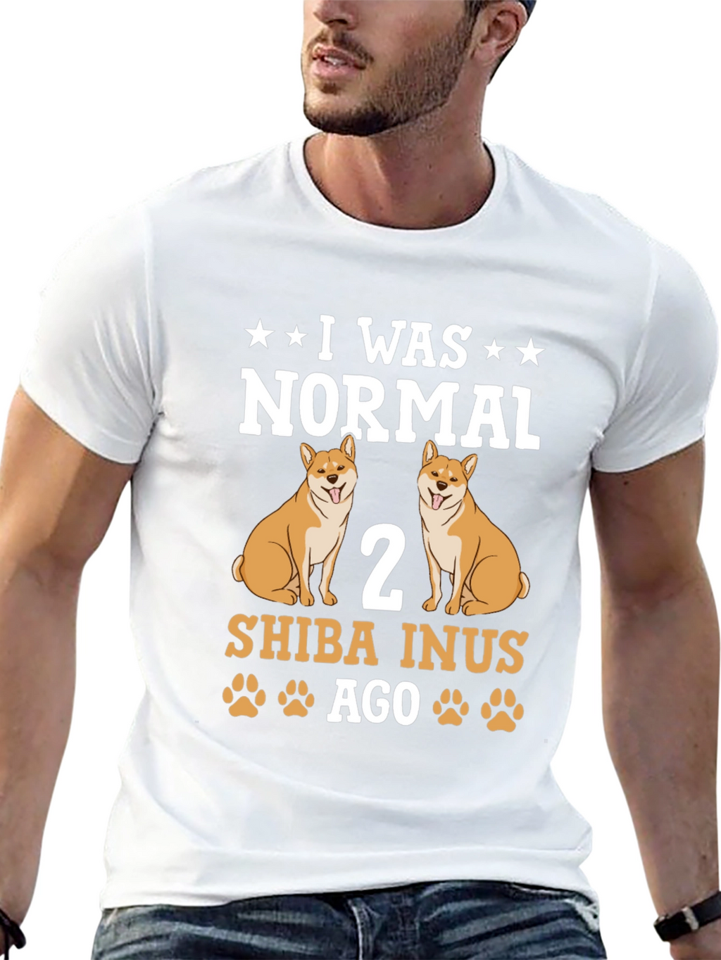 I Was Normal 2 Shiba Inus Ago T-Shirt