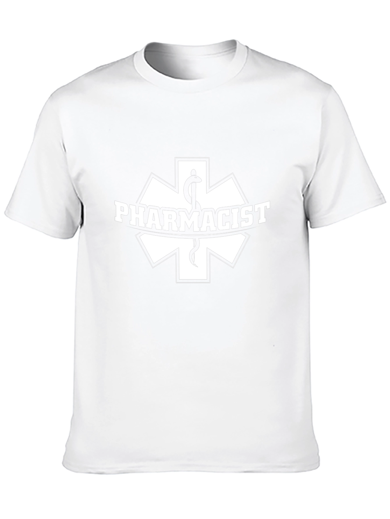 Pharmacist Symbol Black T-Shirt