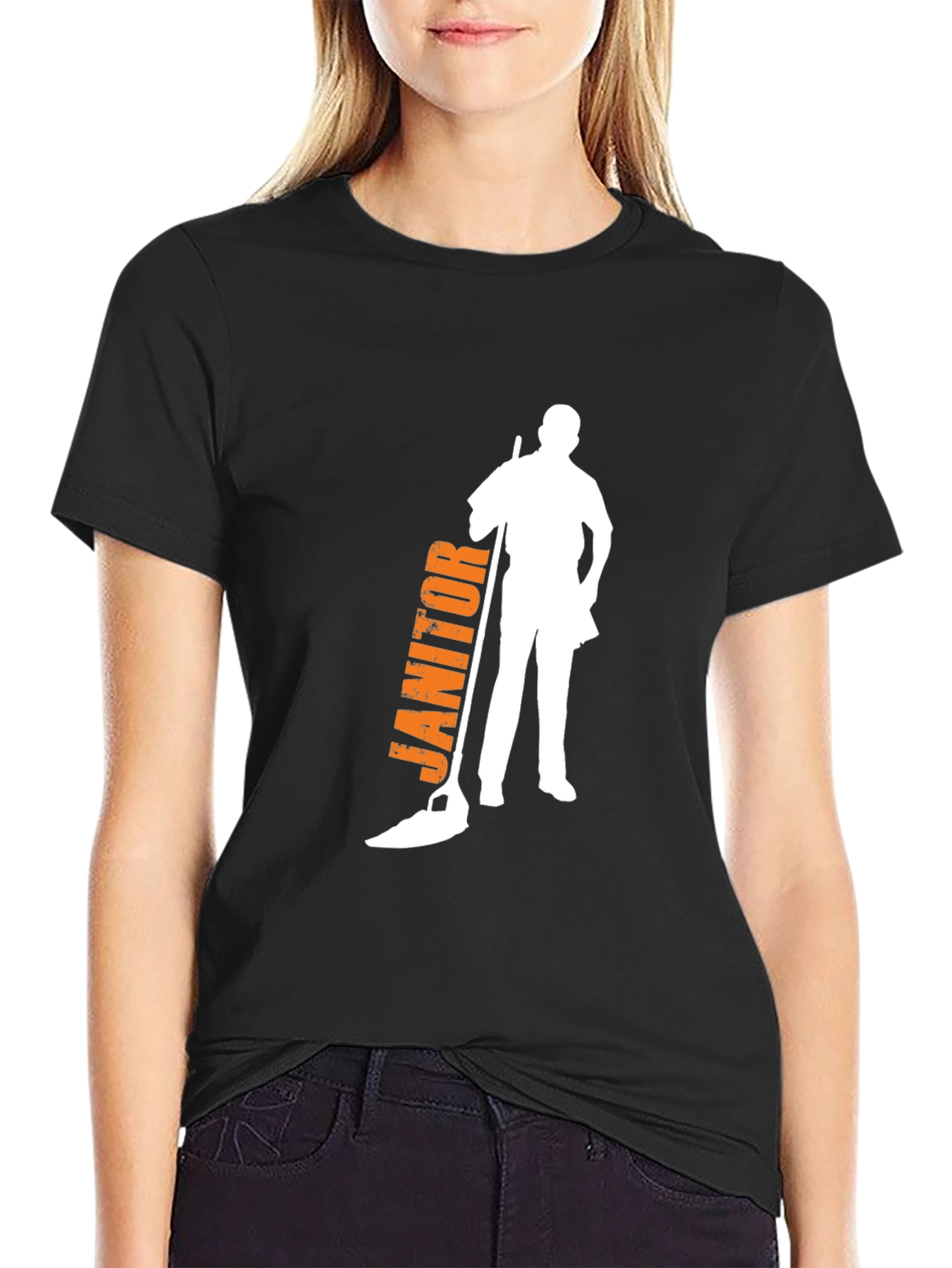 Janitor T-Shirt - Funny Cleaning Crew Apparel