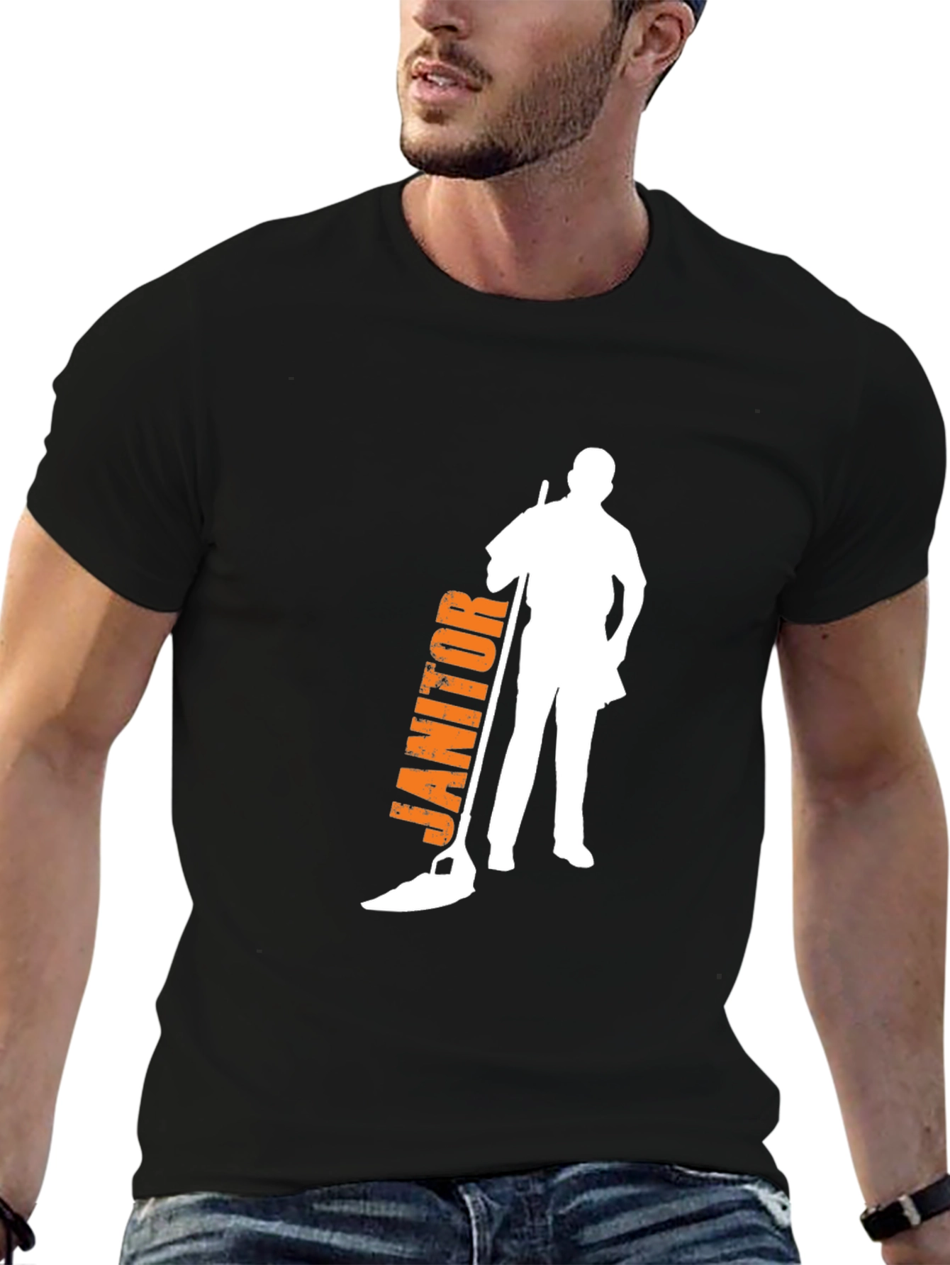 Janitor T-Shirt - Funny Cleaning Crew Apparel