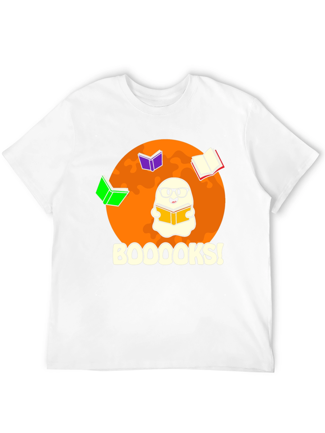 Booooks! Graphic Tee - Halloween Reading Shirt