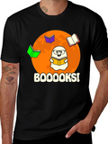 Booooks! Graphic Tee - Halloween Reading Shirt
