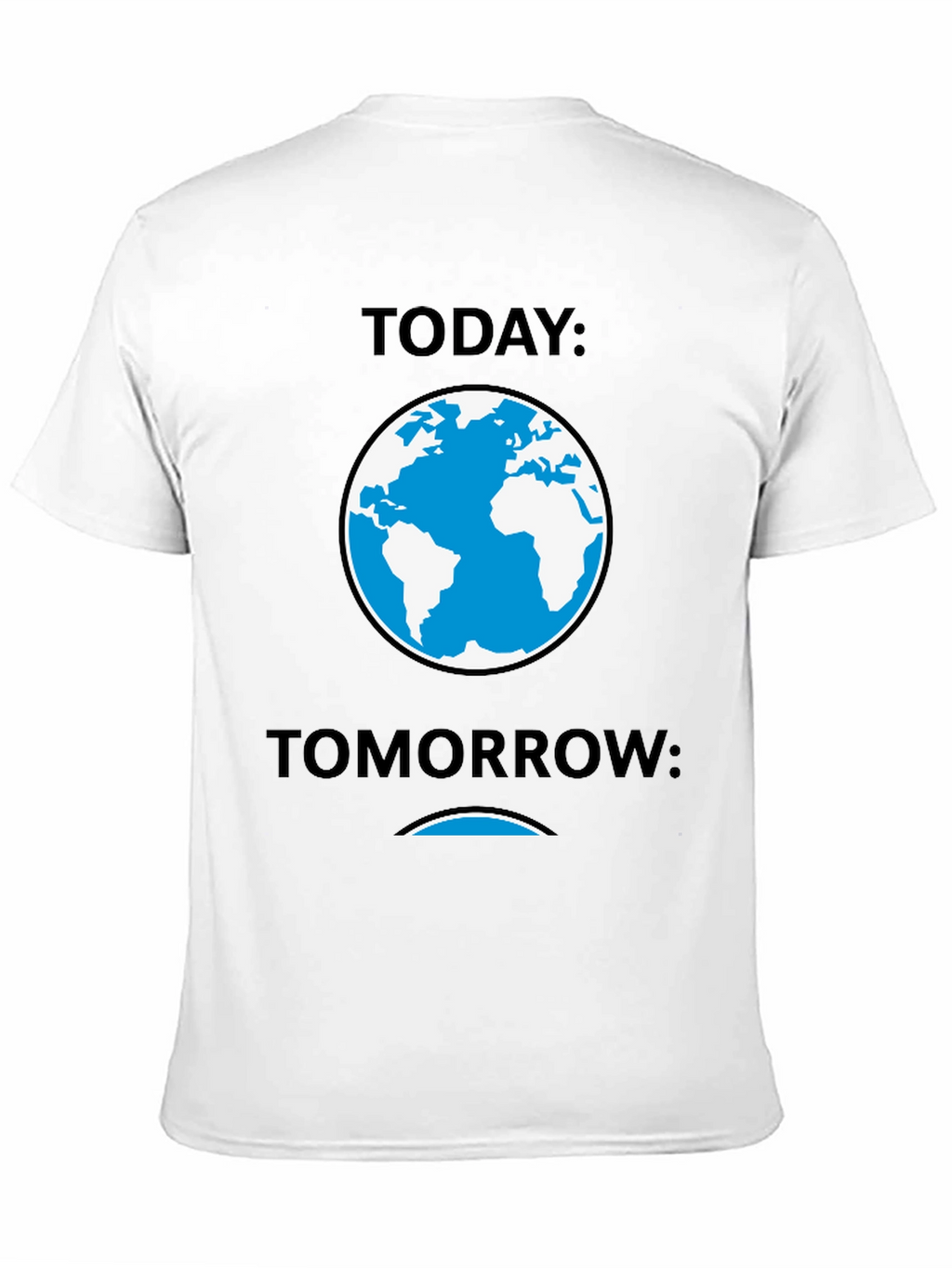 Today Tomorrow Earth Graphic Tee - Black