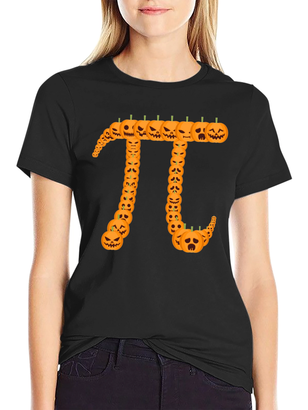 Halloween Pi Pumpkin T-Shirt