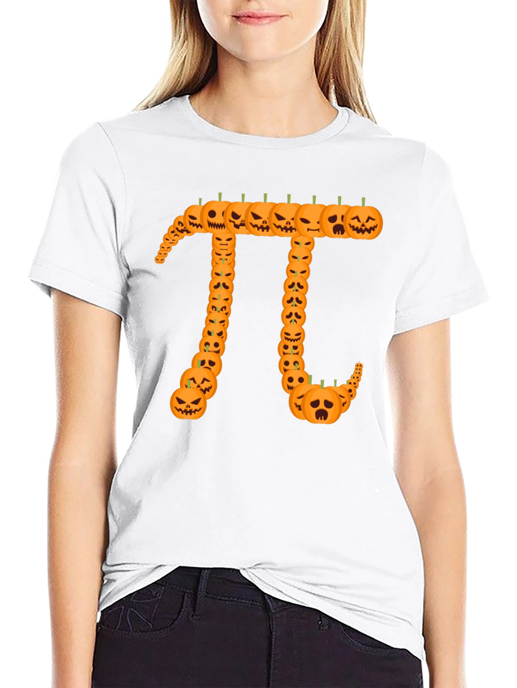 Halloween Pi Pumpkin T-Shirt