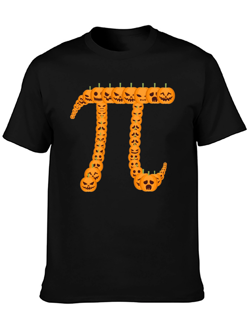 Halloween Pi Pumpkin T-Shirt