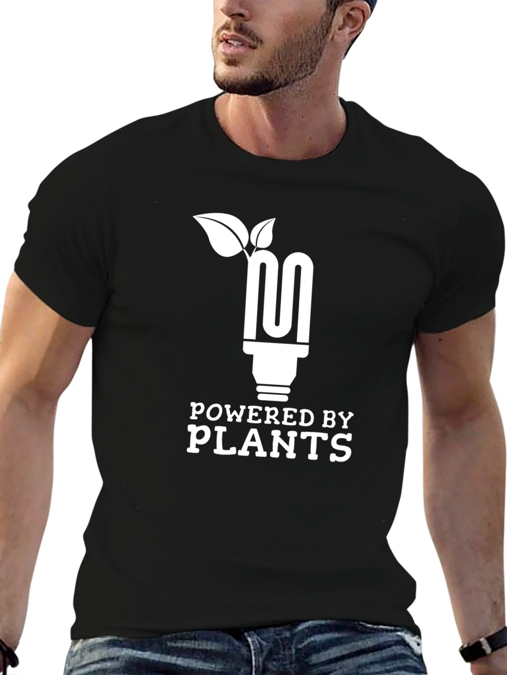 Powered by Plants T-Shirt - Vegan Friendly