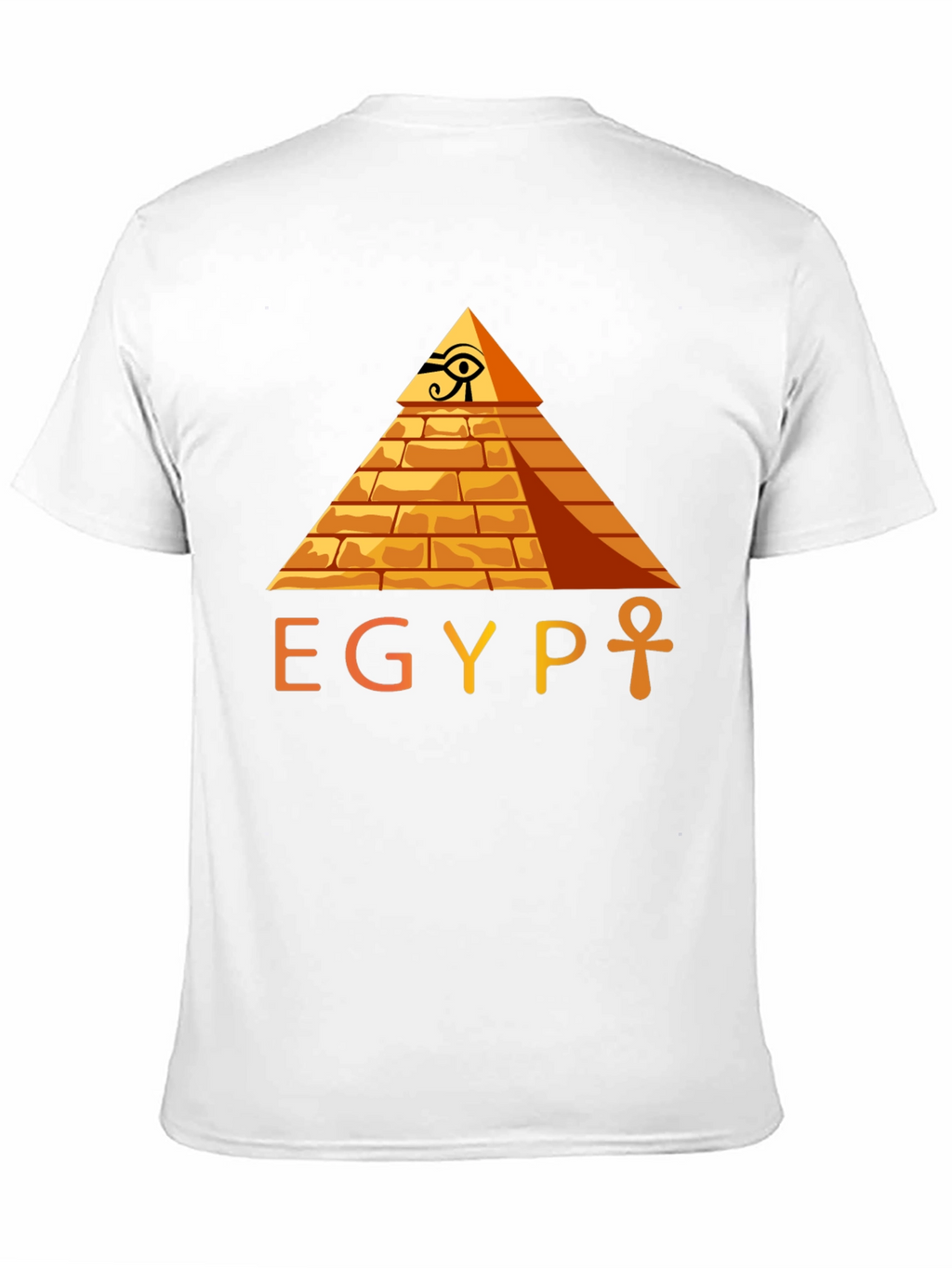 Egypt Pyramid Graphic Tee -  Ancient Egyptian Style T-Shirt