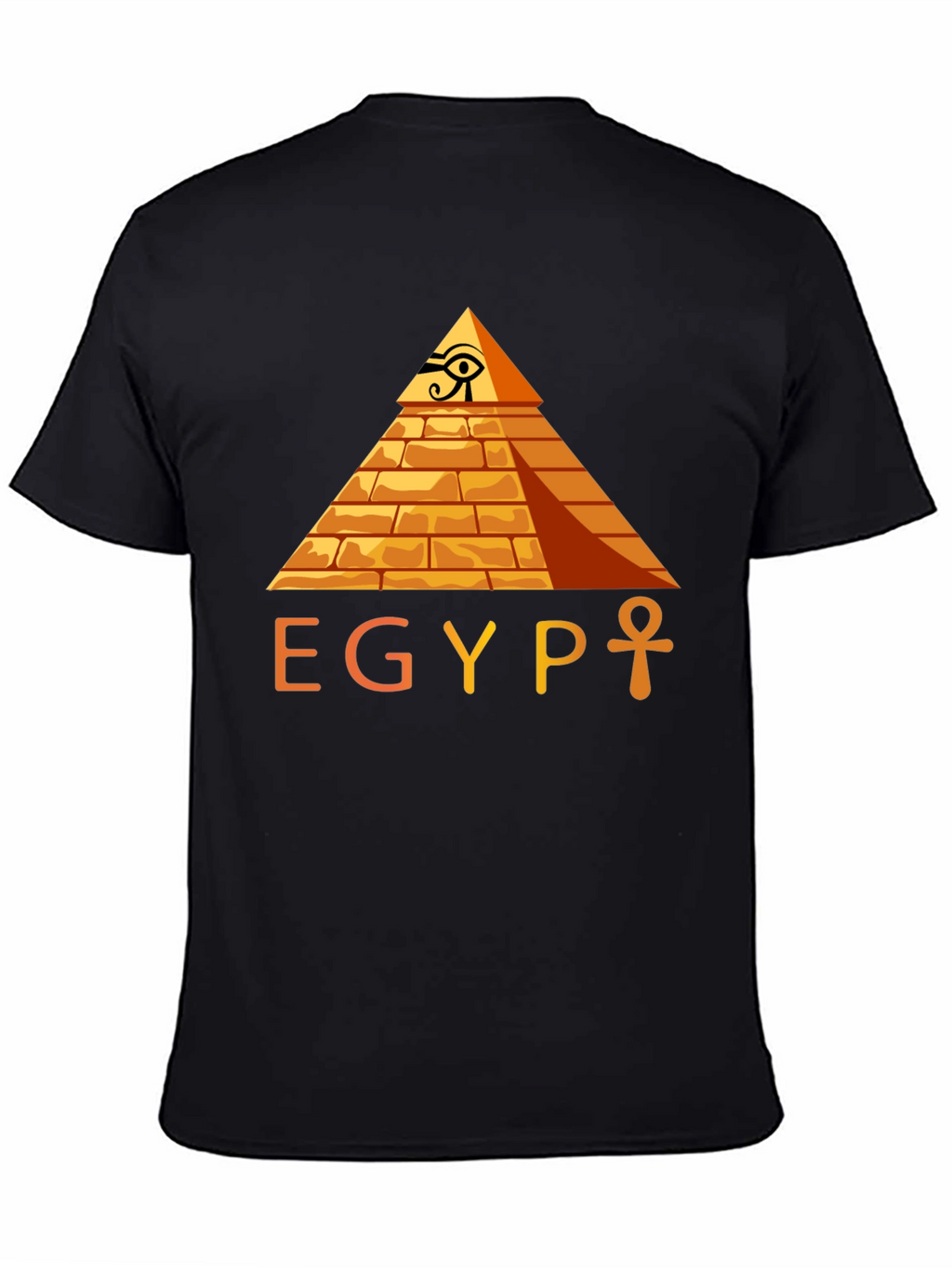 Egypt Pyramid Graphic Tee -  Ancient Egyptian Style T-Shirt