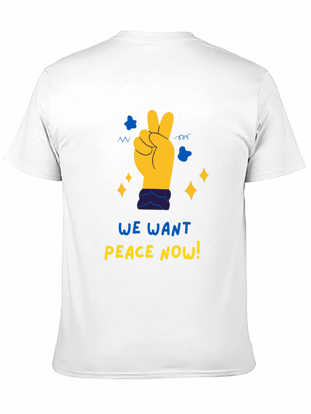 Peace Now Graphic Tee - Black