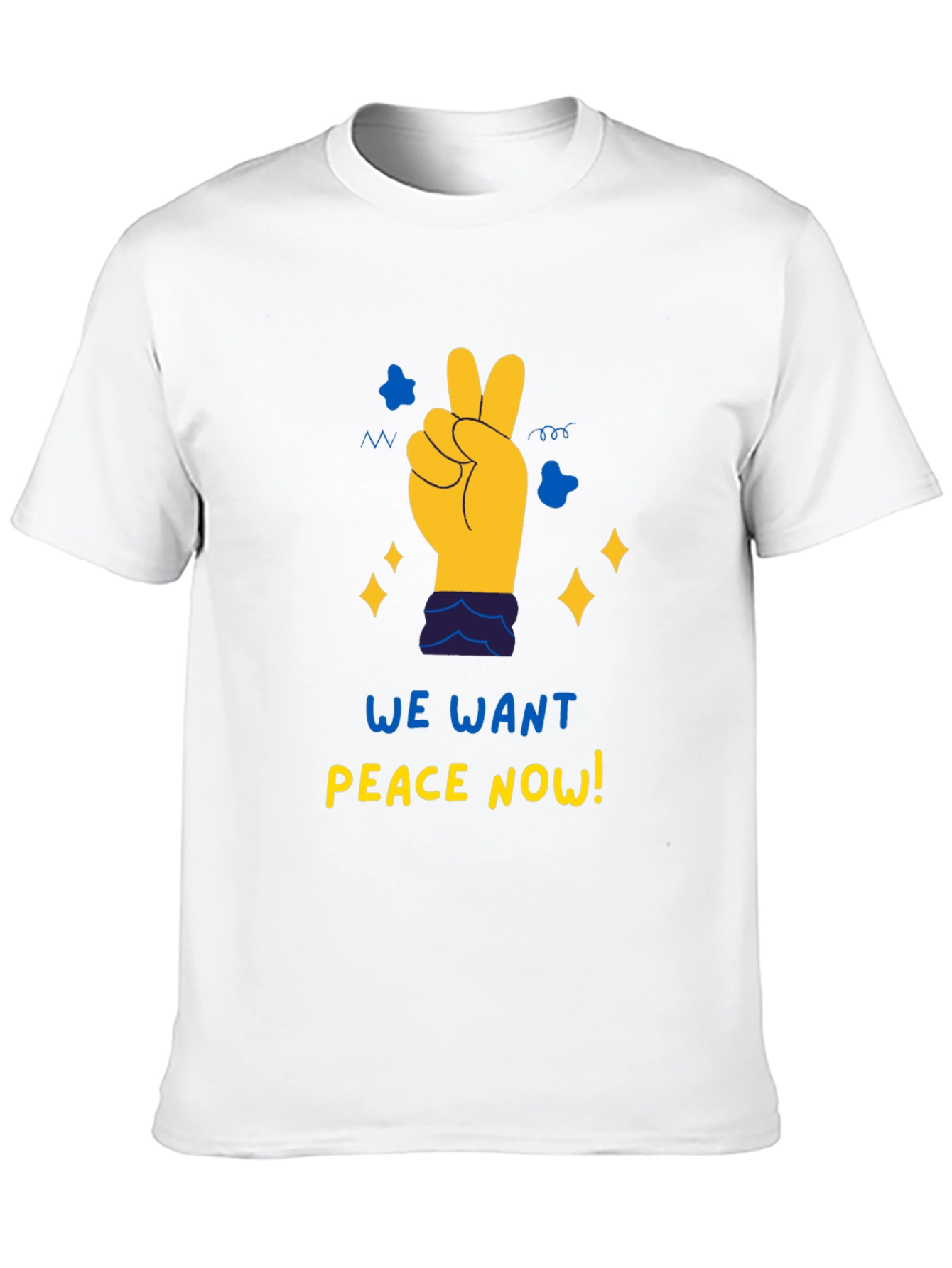 Peace Now Graphic Tee - Black
