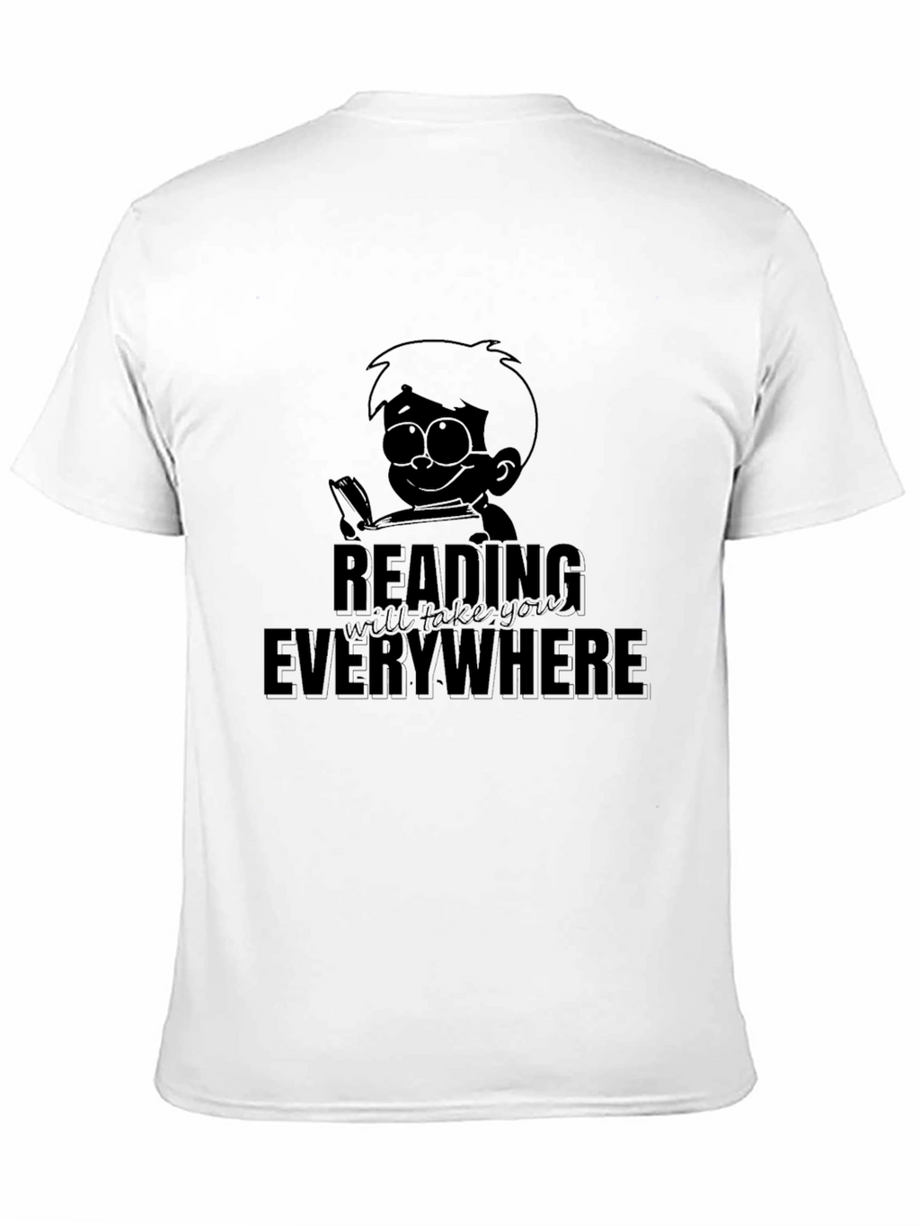 Reading Everywhere Graphic T-Shirt