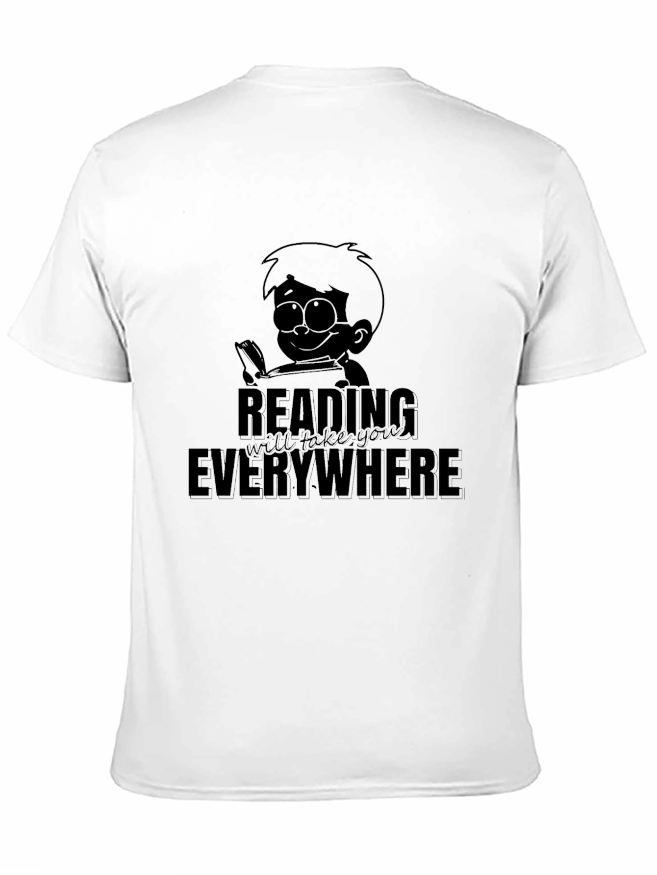 Reading Everywhere Graphic T-Shirt